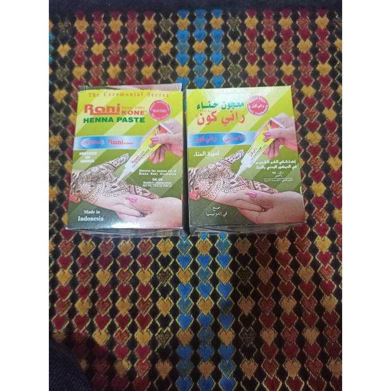Rani Kone Henna Paste (Pacar Rani Besar)