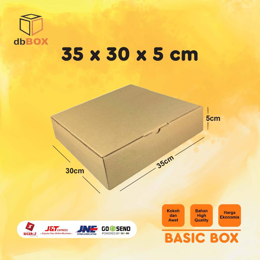 

Kardus 35x30x5cm --Die Cut dan easy usage—