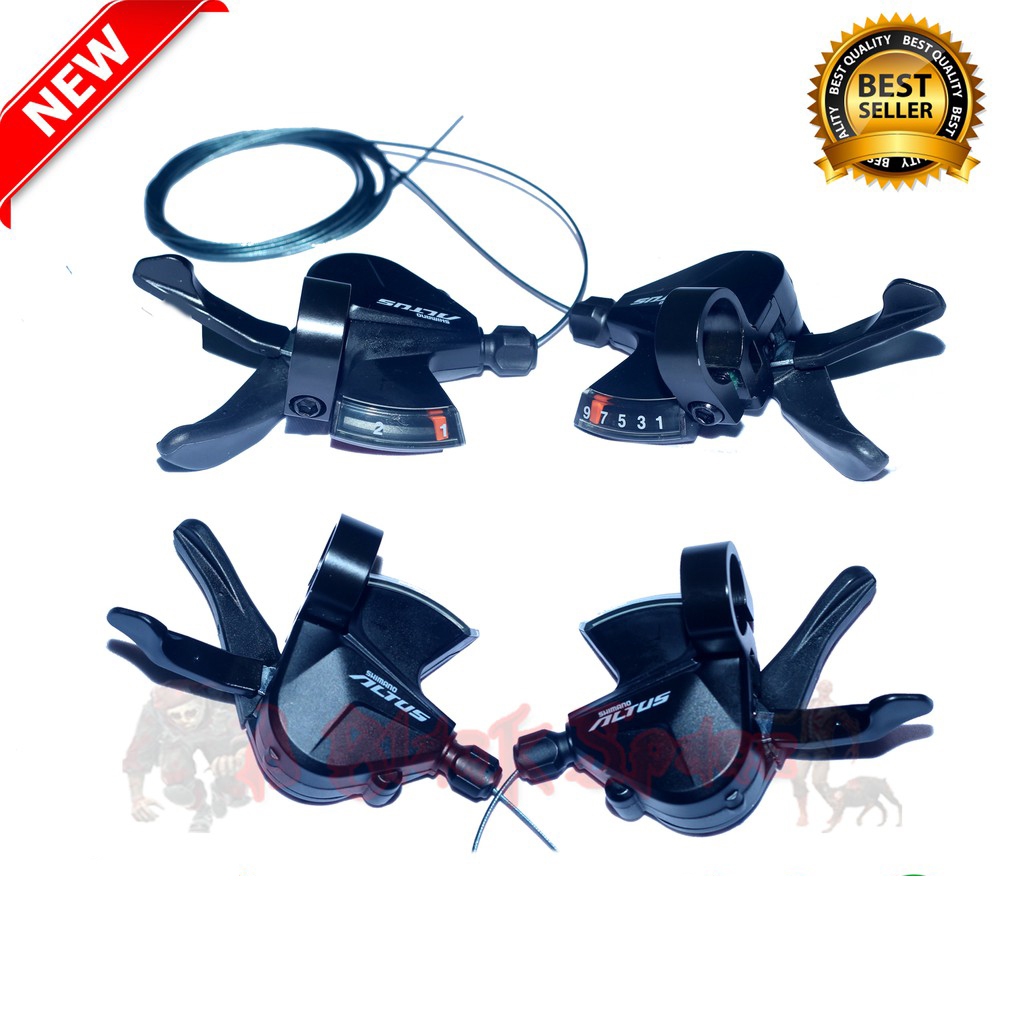 Mini GroupSet SHIMANO 2 x 9 speed Shifter SHIMANO Altus Alivio