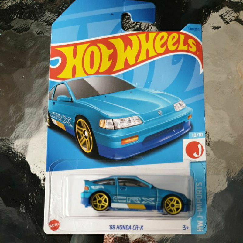 Hotwheels Honda Crx Biru