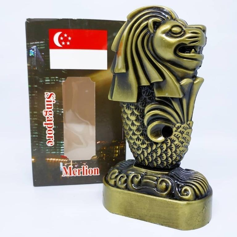Miniatur Merlion Singapore / Pajangan Merlion Singapore