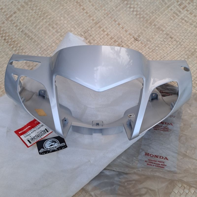 COVER BATOK LAMPU HONDA KARISMA 125 SILVER CAKRAM ORIGINAL AHM