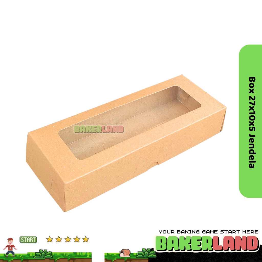 Dus Donat isi 3 Jendela / Box donat / Kemasan Donat / Wadah Donat  / Tempat Donat Kraft Edition