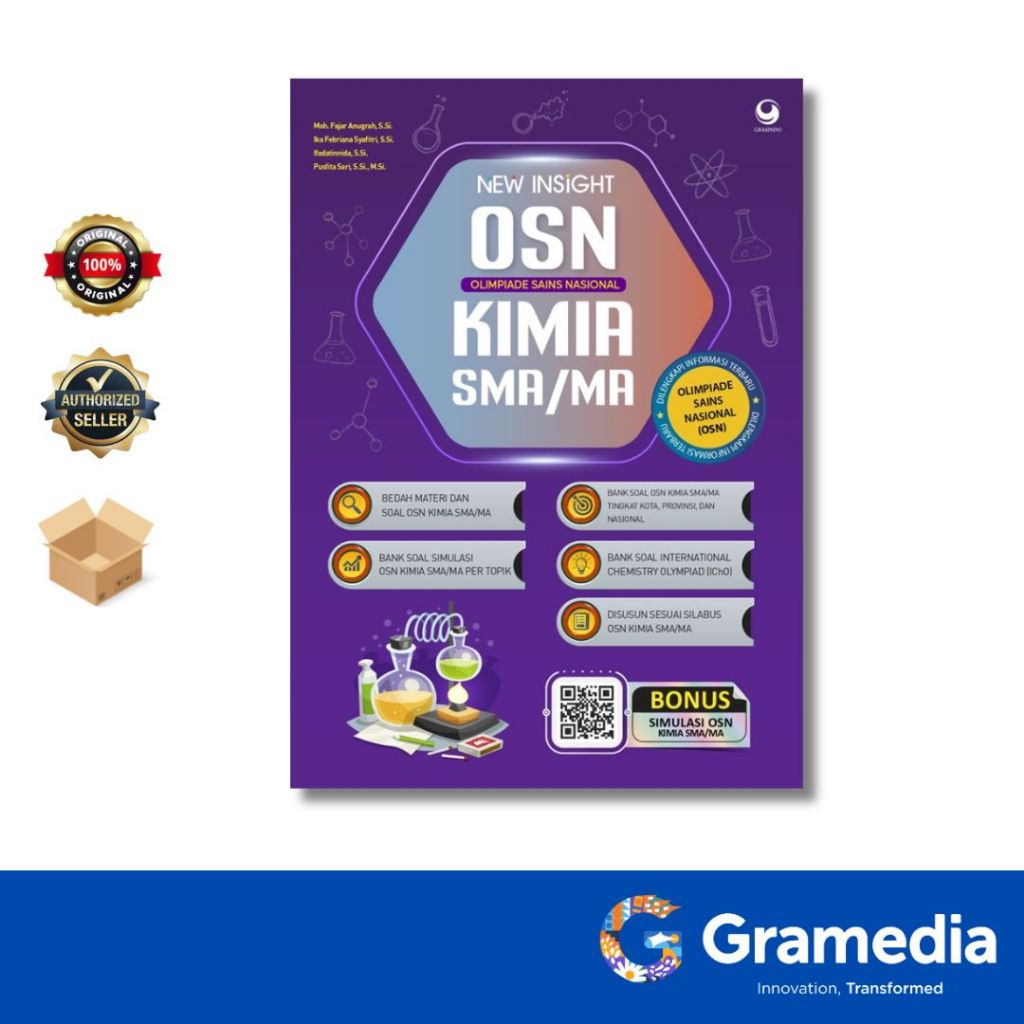 Gramedia Surabaya - NEW INSIGHT OLIMPIADE SAINS NASIONAL (OSN) KIMIA SMA/MA