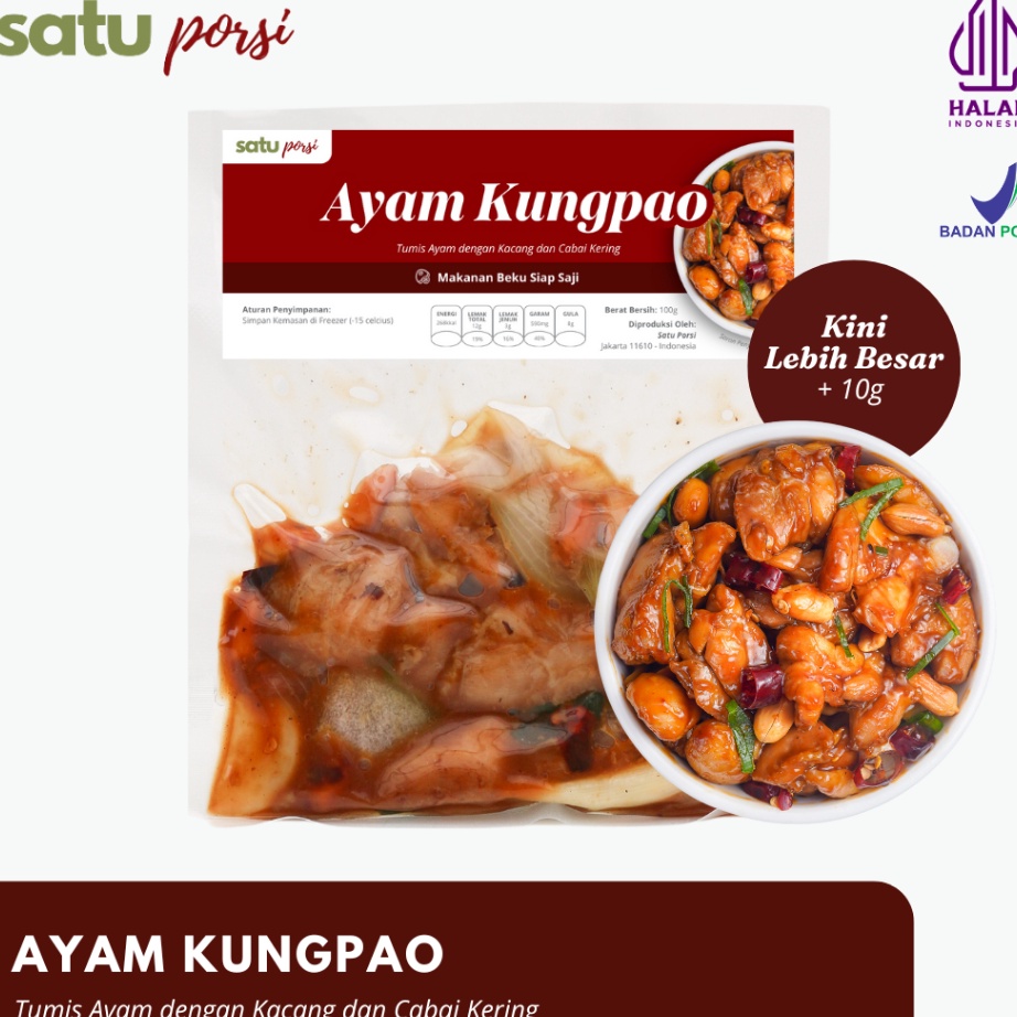

COD NEWPRODUCT Satu Porsi Ayam Kungpao