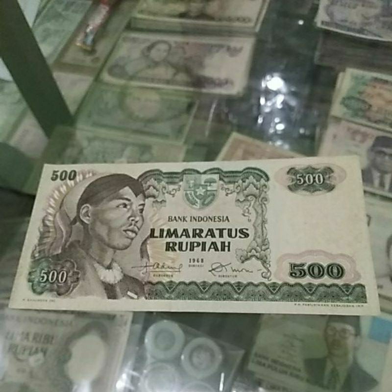 Uang kuno 500 rupiah soedirman