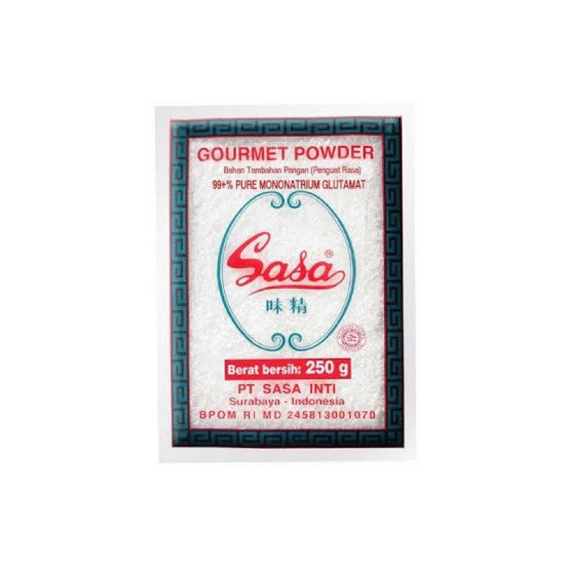 

Sasa micin penyedap rasa 250gr