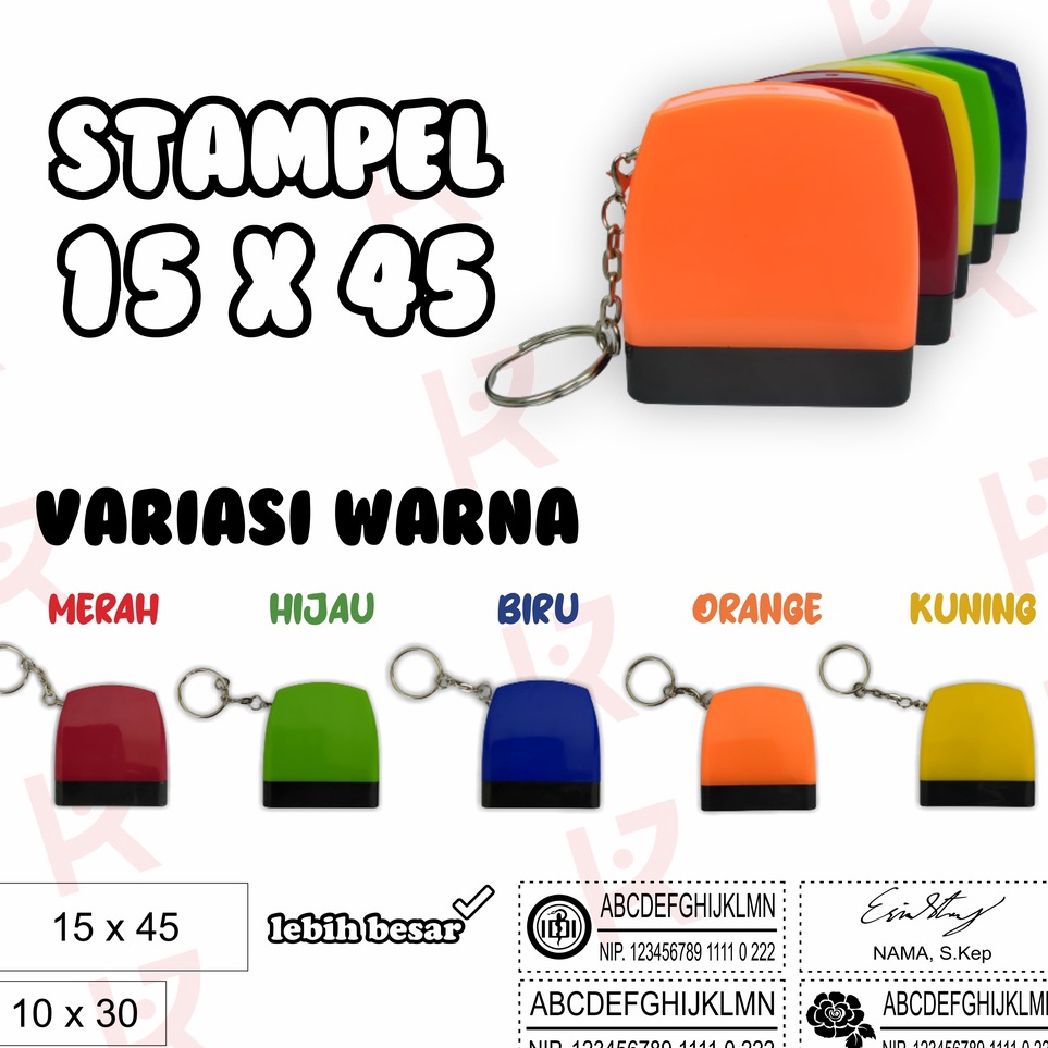 

Obral Terkini STEMPEL 15x45 DOKTER BIDAN PERAWAT NIP NAMA NOMOR HP JABATAN I CUSTOM