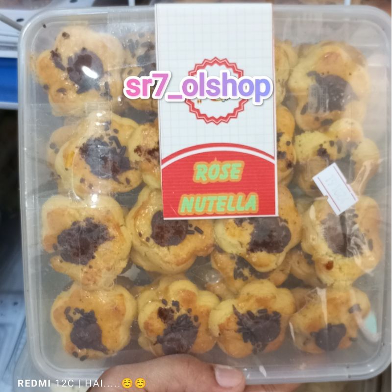 

Kue Kering Rose Nutella/Kotak/Toples