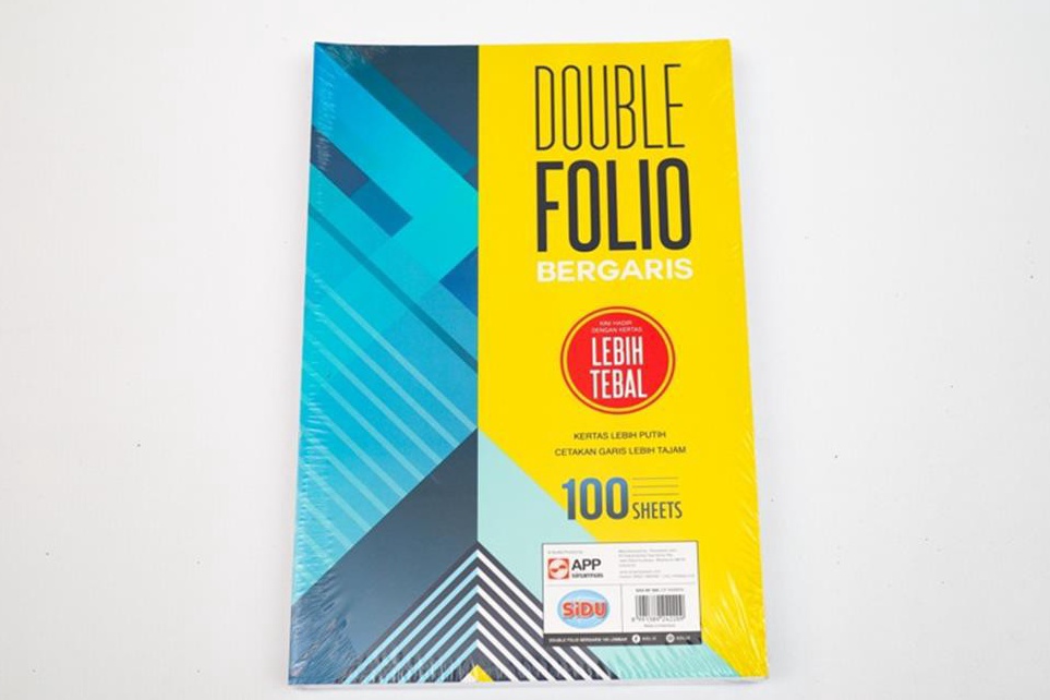 

Pasti Kekinian KertasDouble Folio Bergaris Sidu 1 Sheets SINAR DUNIA