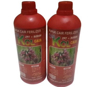 Pupuk KCL Pupuk Cair KCL plus  zpt plus Boron  Pupuk cair KCL 1 liter