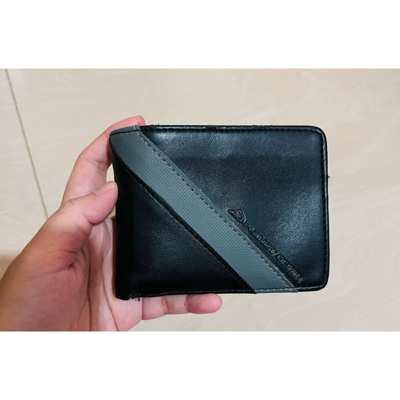 preloved bekas dompet pria cowok hitam merk planet ocean