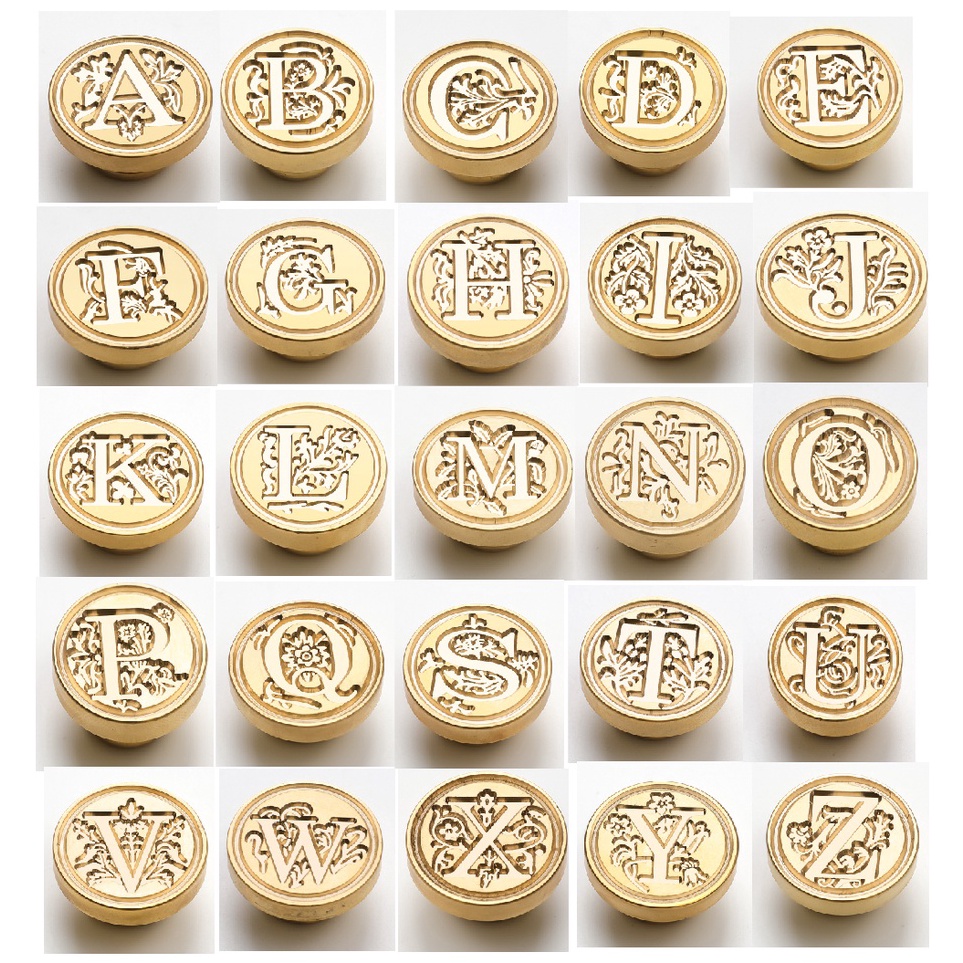 

Paket Murah Nokai Space READY High Quality Alfabet ABCD Wax Stamp Seal Segel Amplop Bahan Tebal Berkualitas Wax Seal Alphabet