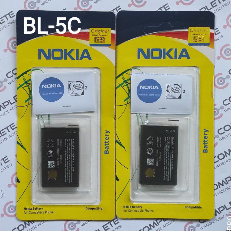 BATERAI NOKIA BL-5C | BL 5C | BL5C ORIGINAL 99