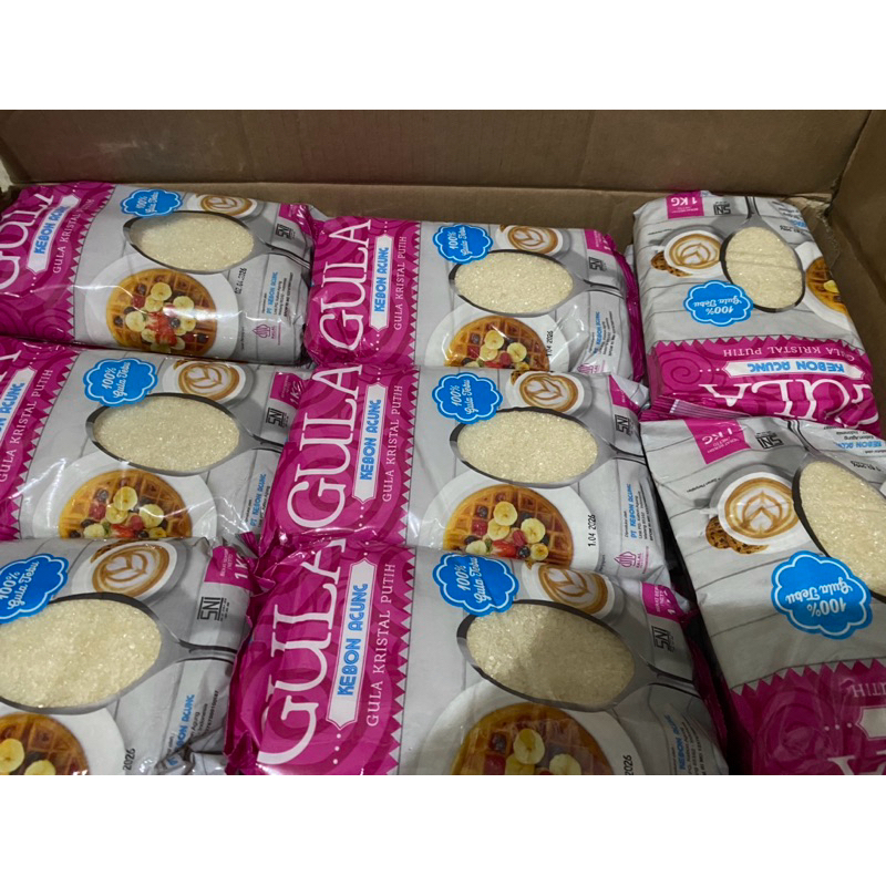 

Gula Kristal kemasan Rosebrand Kemasan 1 Kg Jatim