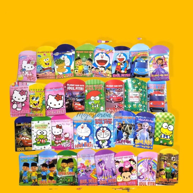 

Pusat Untung Amplop lebaran karakter lucu isi 5 dan 1pcs