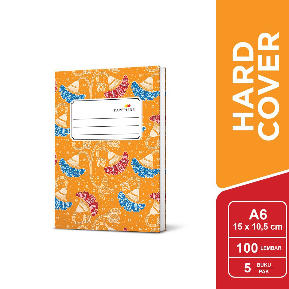 

Pabrik Resmi Paperline Hard Cover 1 A6 PGG HC 1 A6