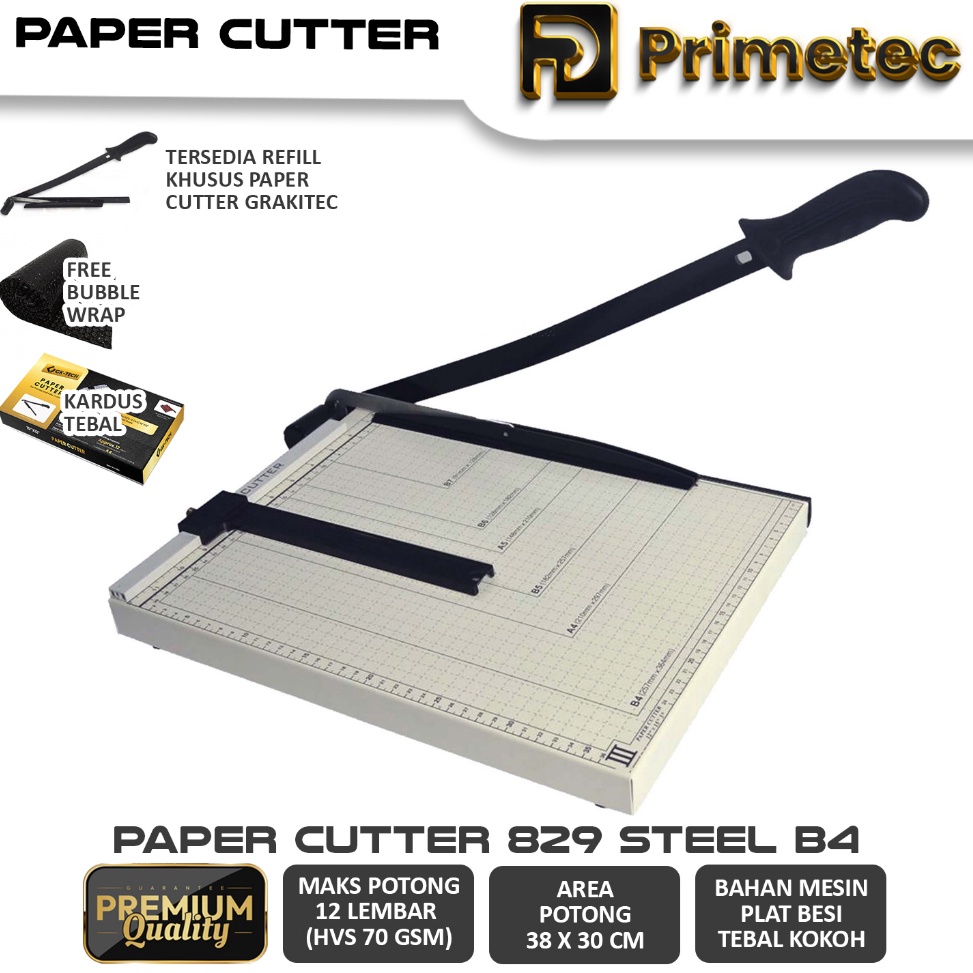 

KODE G1K2 Paper Cutter B4 Lebih Besar Dari F4 Alat Potong Kertas Pemotong Kertas Alat Potong Mesin Pemotong Kertas HVS Sticker Dos PVC ID Card Yellow Board Art Paper Vinyl Bontax Camel Kertas
