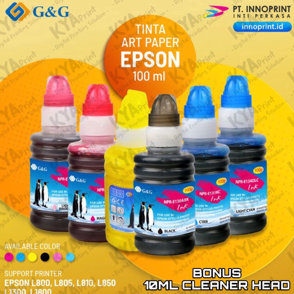 

Special Now Tinta Art Paper Morr GG Original untuk EPSON