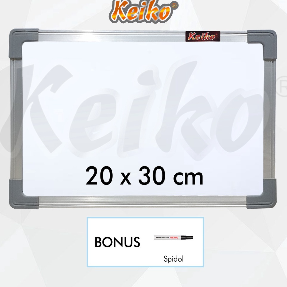 

Super Korting Papan Tulis Whiteboard White Board Gantung Single Face Keiko 2 x 3 cm