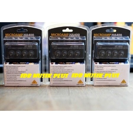 Headphone Amplifier Behringer HA400 HA 400 4-Channel Original