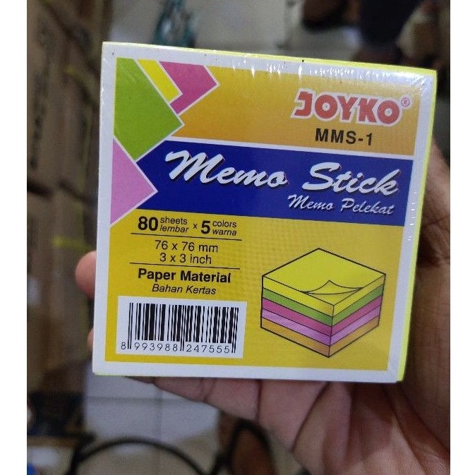 

Ready Terunik Sticky Notes MMS1 Joyko