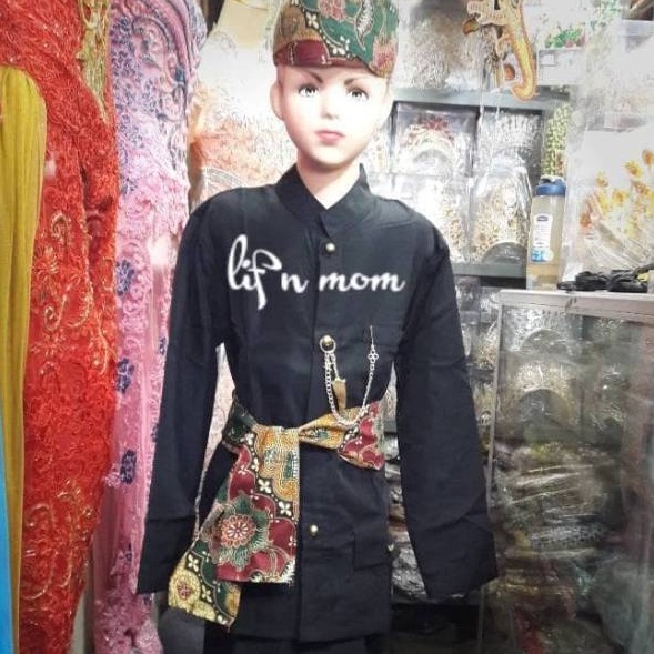 Terlaku Baju Adat Betawi Blangkon  Rantai  Baju Abang Betawi
