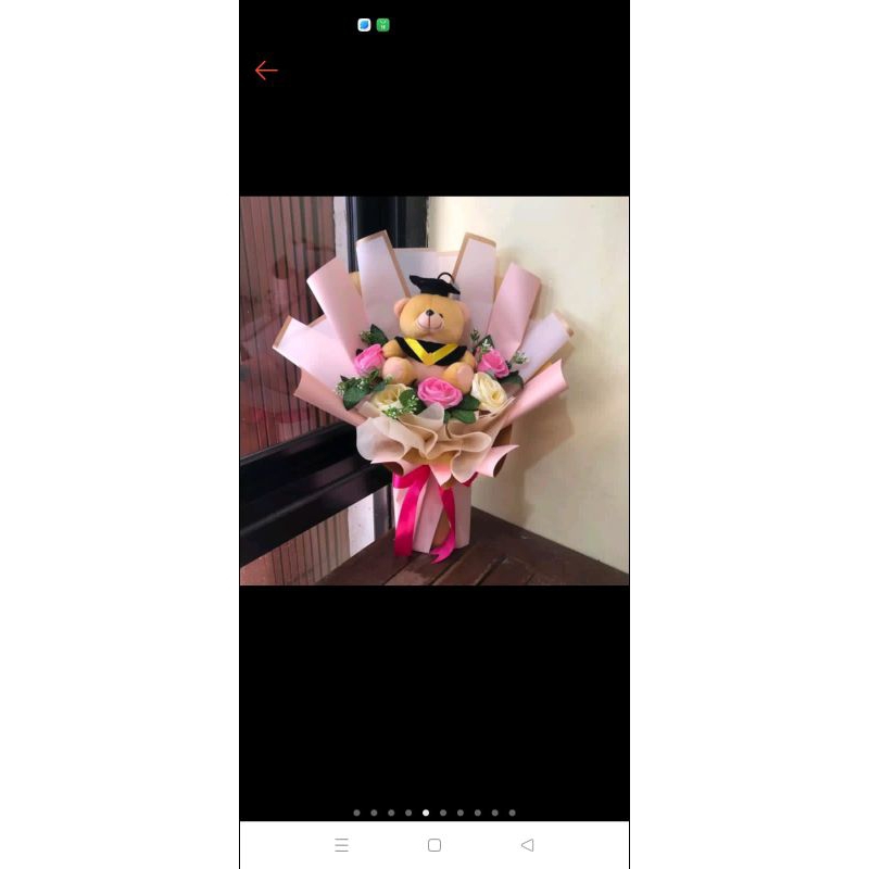 

BUCKET WISUDA ISI COKLAT