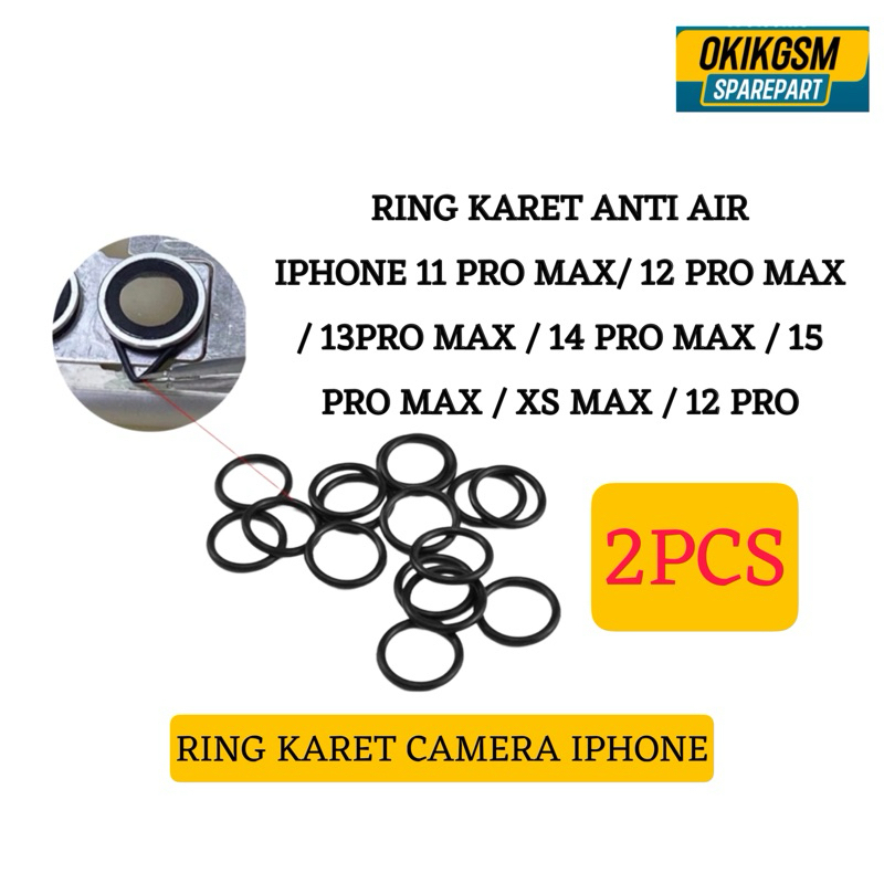 RING KARET ANTI AIR IPHONE 11 PRO MAX/ 12 PRO MAX / 13PRO MAX / 14 PRO MAX / 15 PRO MAX / XS MAX / 12 PRO