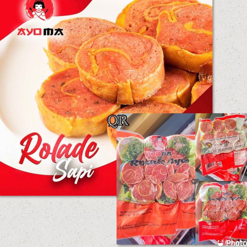 

ayoma rolade sapi dan ayam