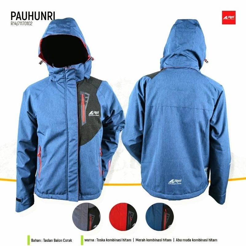 Jaket Gunung Arei / Jaket Hiking Rei / Jaket Gunung Polar Rei