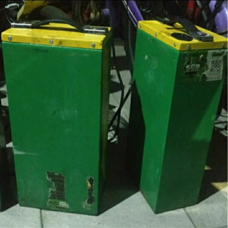 Battery SGB VOLTA 401 VIRGO LIFEPO4 60V 23AH ex Sicepat