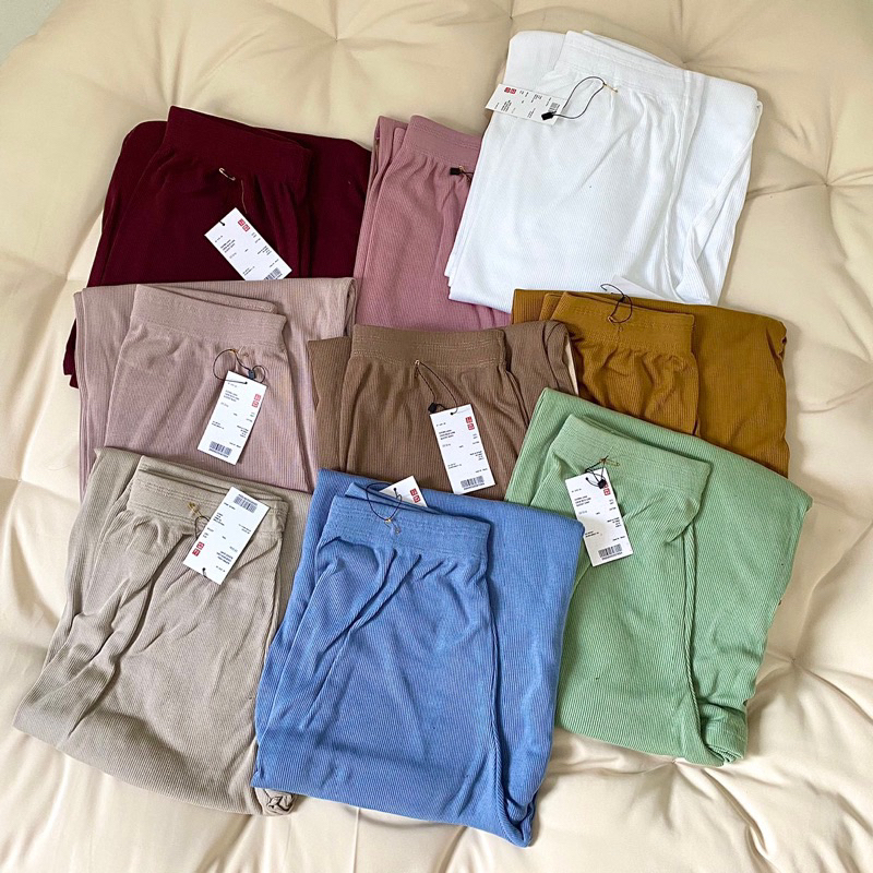 HIGHWAIST KULOT KNIT PANTS/CELANA KULOT DAILY BAHAN KNIT