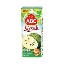 

ABC JUICE SIRSAK 250 ML