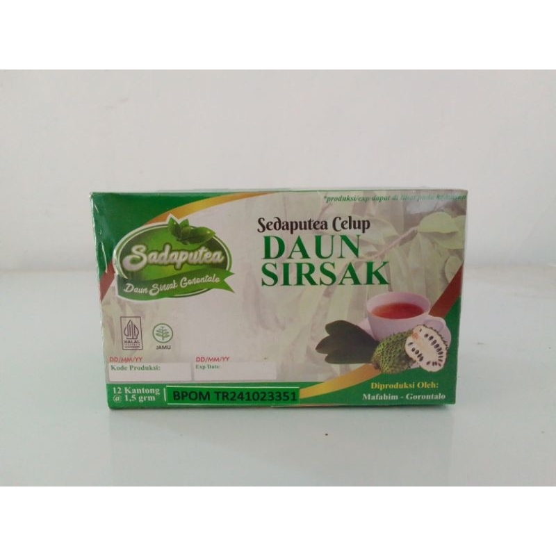 

Teh daun sirsak Premium NO. 1 organik