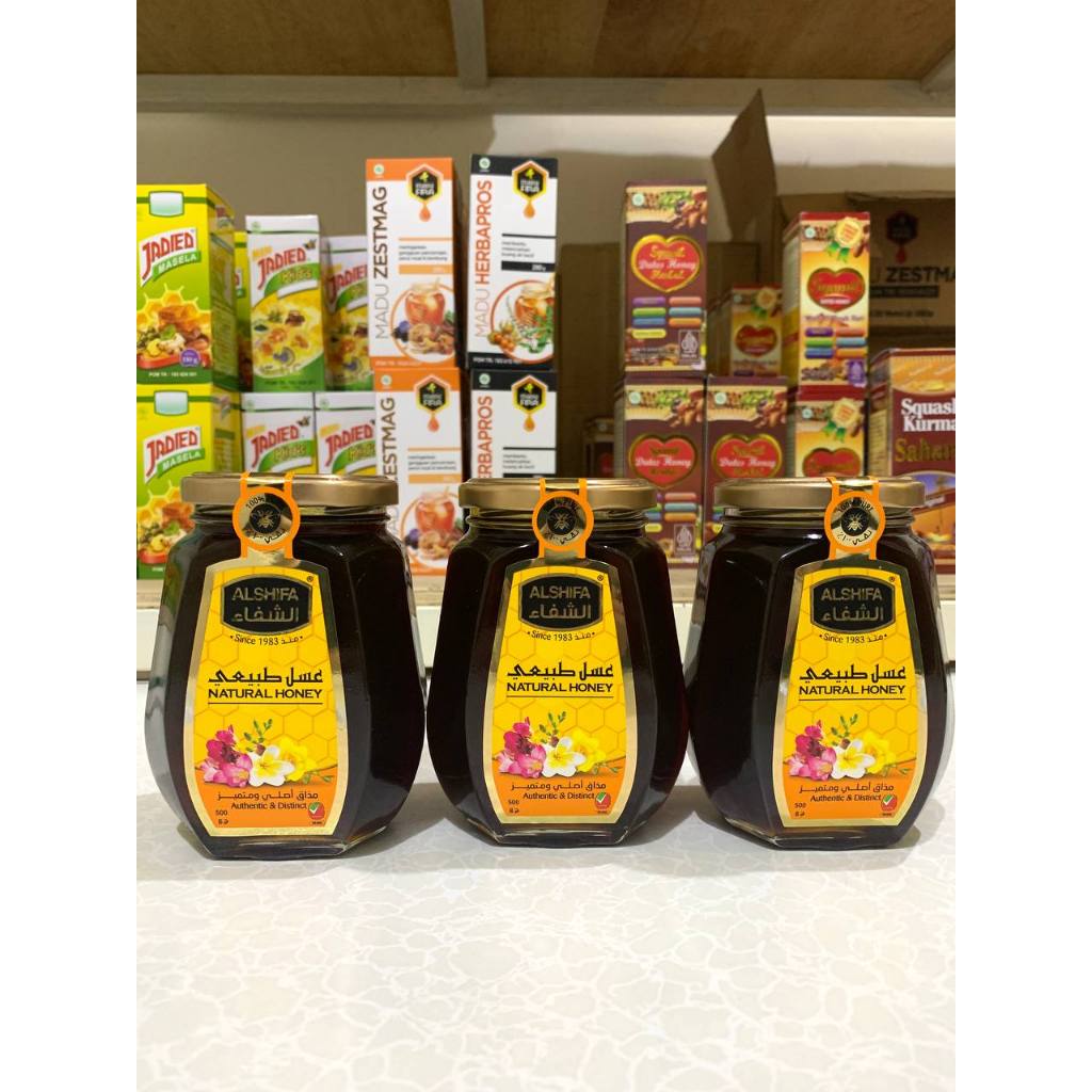 

ALSHIFA - Madu Al Shifa 500gr Natural Honey