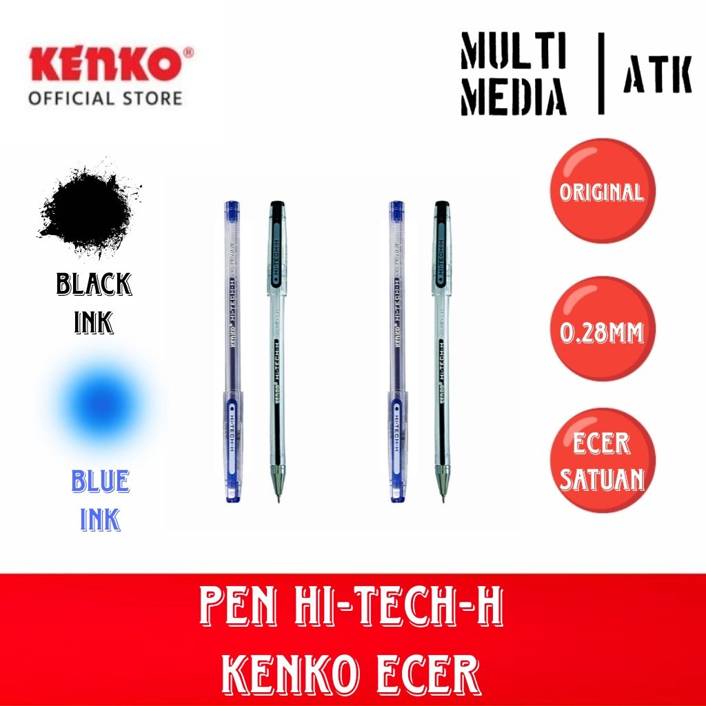 

PULPEN HITECH KENKO ECER SATUAN / PEN HITECH H 0.28