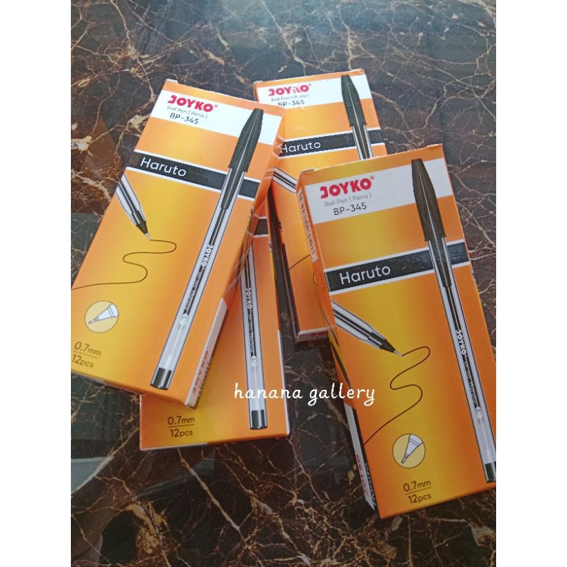 

PULPEN JOYKO / Ball pen ( Pena) HARUTO BP-345 ( 1 pack isi 12 pcs)