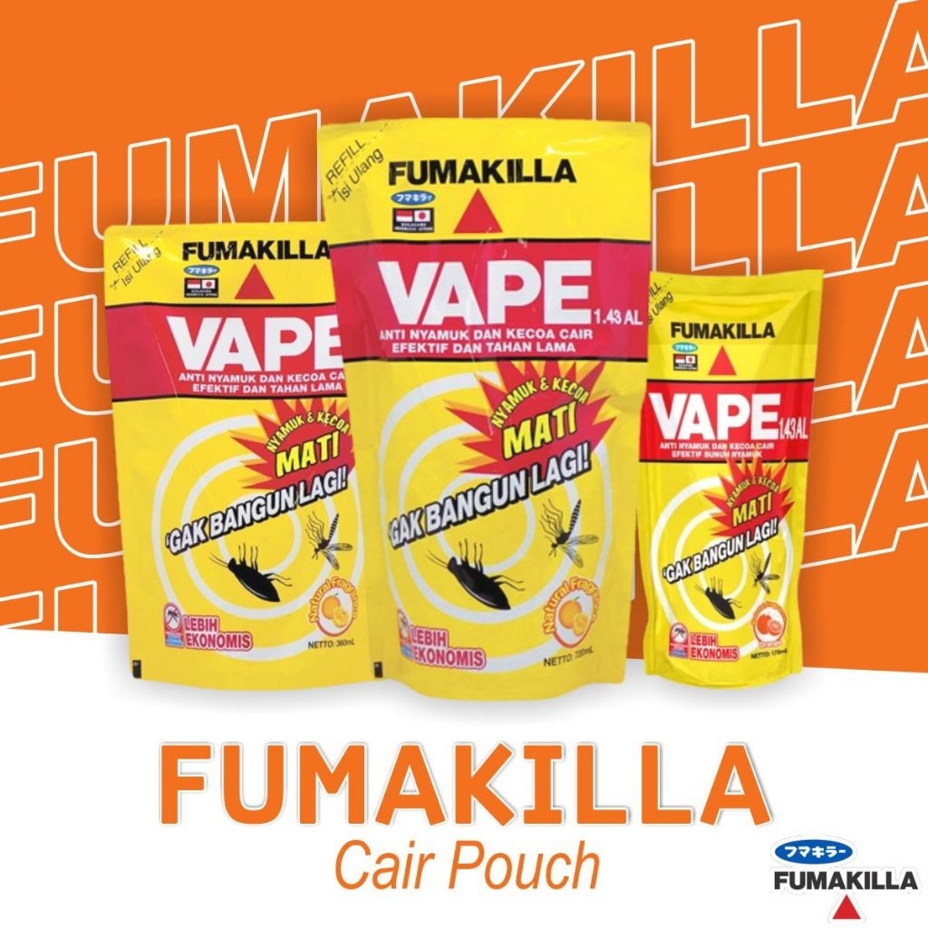 VAPE pouch Anti Nyamuk dan Kecoa Cairan Pembasmi Serangga pouch/reffil