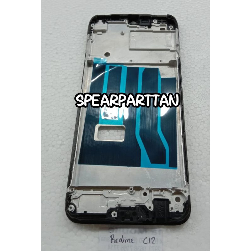 FRAME MIDDLE TULANGAN LCD REALME C12 / TATAKAN LCD REALME C12
