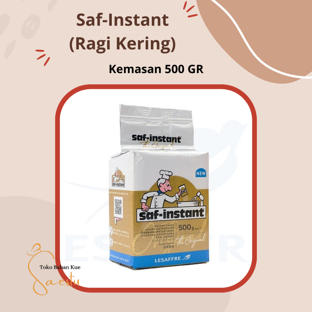 

SAF INSTAN RAGI KERING INSTAN PENGEMBANG ROTI 500 GR