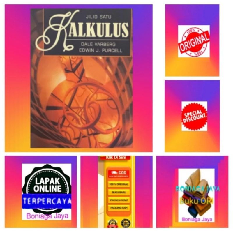 Kalkulus edisi 7 Jilid 1 (ORI) - Dele Varberg , Edwin J Purcell