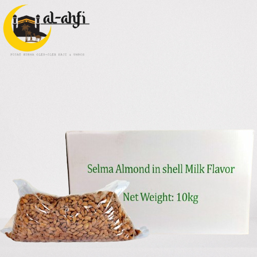 

kacang almond selma kemasan 10kg