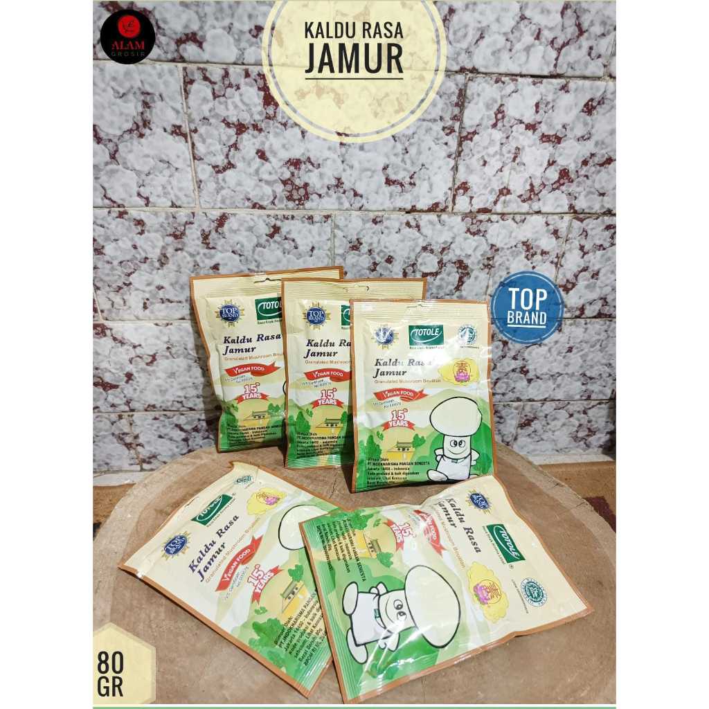 

TOTOLE Kaldu Rasa Jamur 80gr