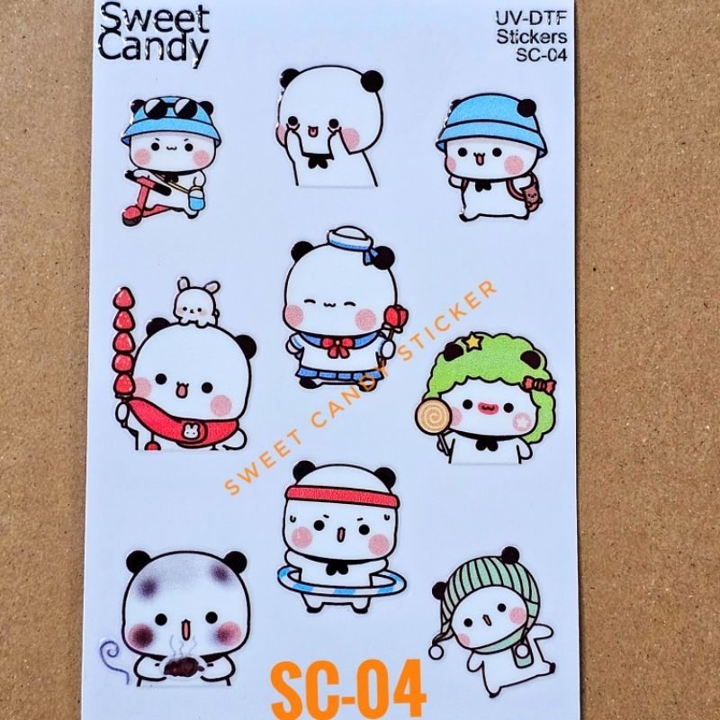 

Sticker murah Bubu Dudu Tumbler Case HP Laptop Helm Journal