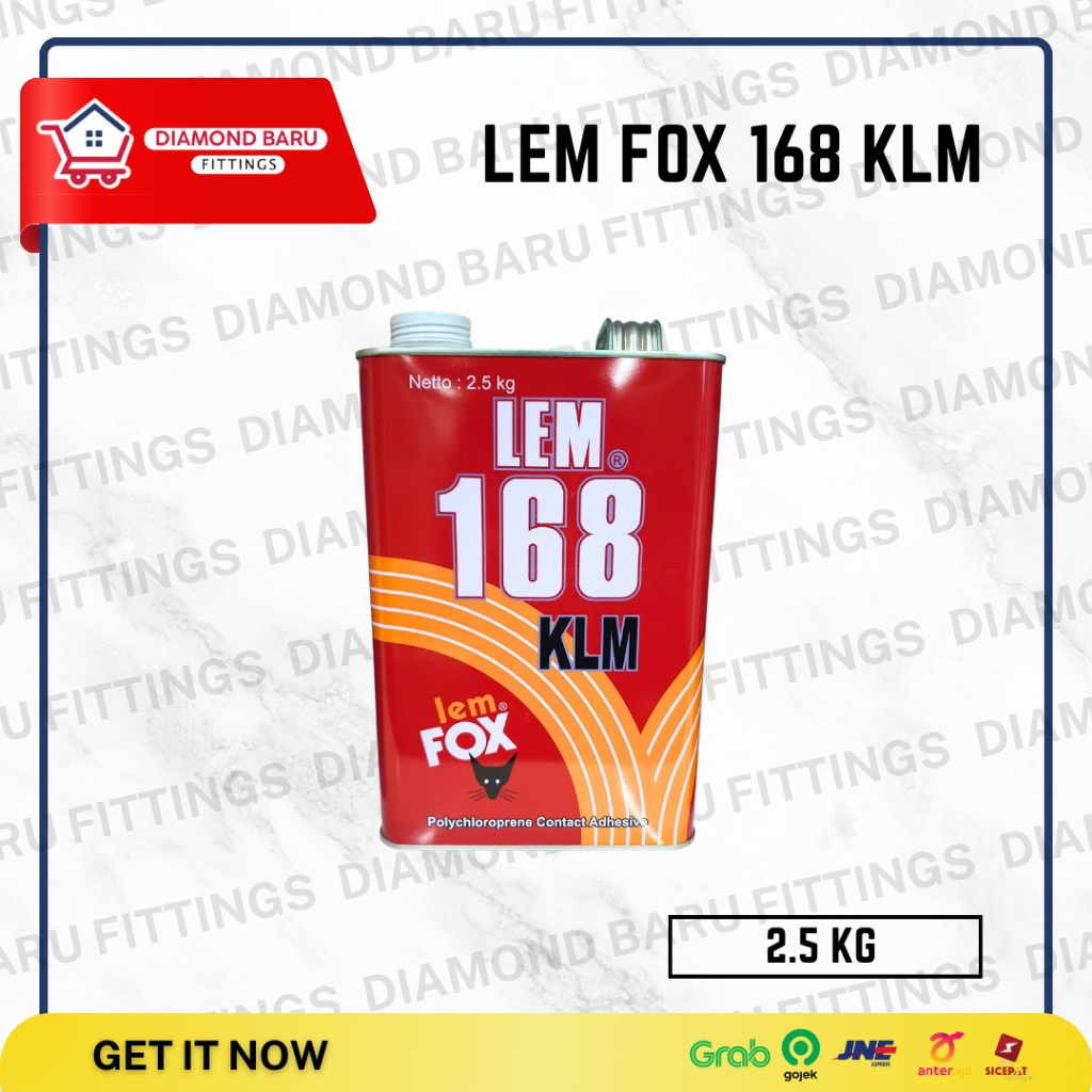 Lem Kuning/ Lem Fox/ Lem 168 KLM 2.5 kg