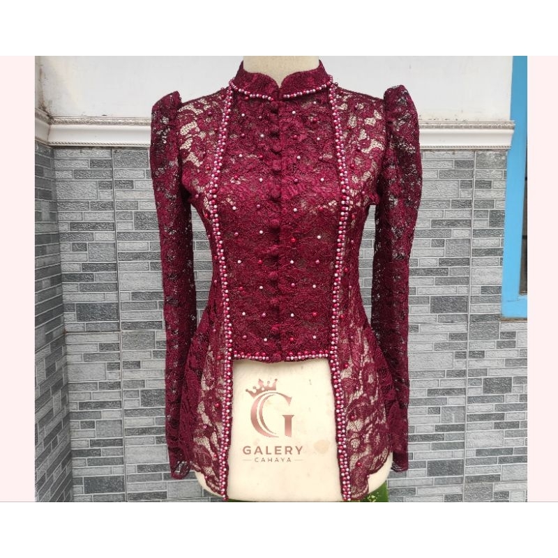 kebaya wisuda Muslim | Kebaya Krah Sanghai | kebaya wisuda new