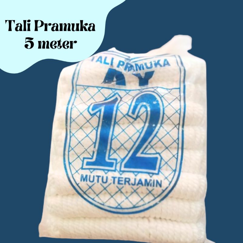 

Tali Koor/Tali Pramuka/Tambang Pramuka Merk 12 AY, 5 meter