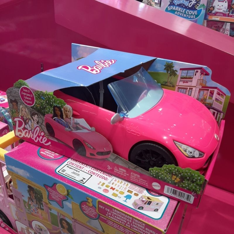 mainan mobil barbie figure barbie mobil barbie car