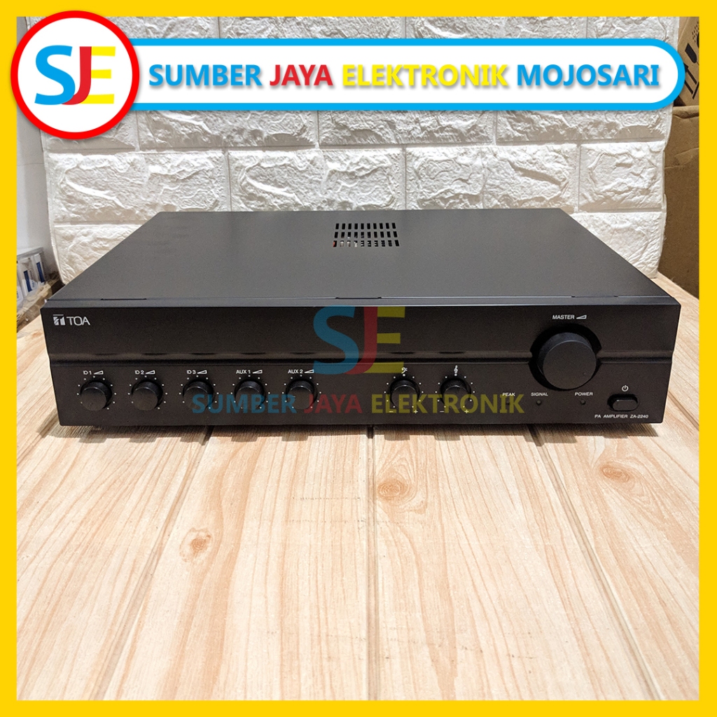 Ampli Toa 240 watt / Power Toa Original ZA-2240 / Mixer Amplifier Toa